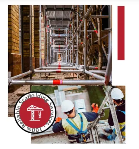 A S I Scaffolding team at work